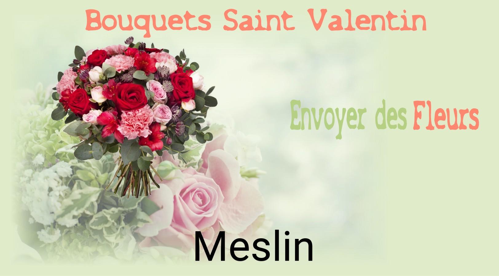 Roses de Saint-Valentin livrées à Meslin